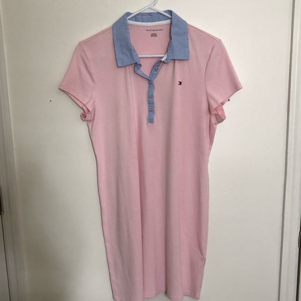Tommy Hilfiger Pink Polo Dress